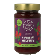 Your Organic Nature Fruit beleg cranberry bio 250 Gram
