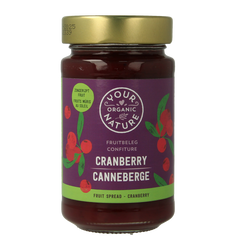 Your Organic Nature Fruit beleg cranberry bio 250.00 Gram