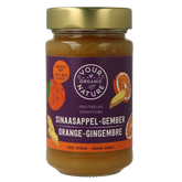 Your Organic Nature Fruit beleg sinaasappel / gember bio 250.00 Gram