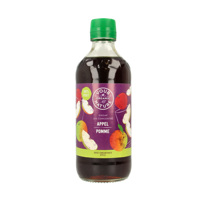 Your Organic Nature Diksap appel bio 400 Milliliter