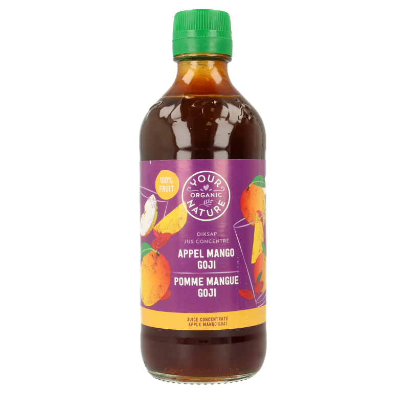 Your Organic Nature Diksap appel mango goji bio 400 Milliliter