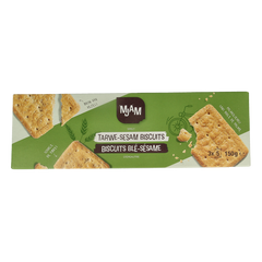 Mjam Biscuits tarwe sesam bio 150 Gram