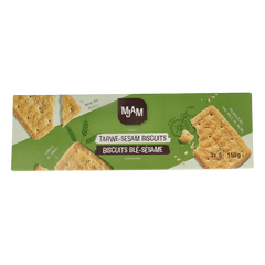 Mjam Biscuits tarwe sesam bio 150.00 Gram