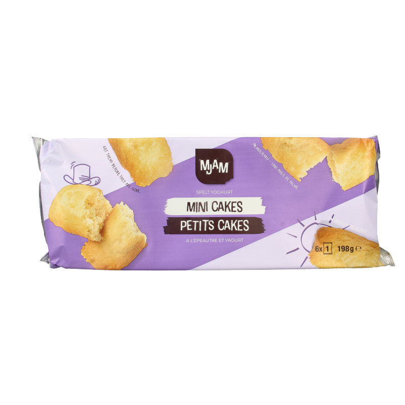 Mjam Mini cakes naturel bio 198 Gram