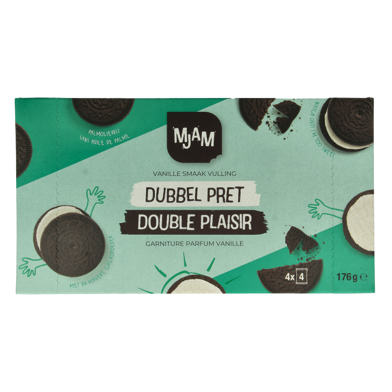 Mjam Dubbelpret bio 176 Gram