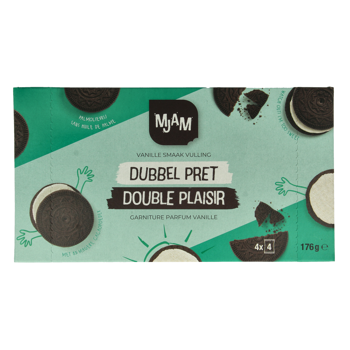 Mjam Dubbelpret bio 176.00 Gram