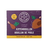 Your Organic Nature Kippenbouillonblokjes helder zonder gist bio 6.00 Stuks