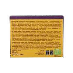 Your Organic Nature Kippenbouillonblokjes helder zonder gist bio 6.00 Stuks