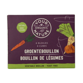 Your Organic Nature Groentebouillonblokjes helder bio 6 Stuks