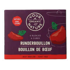 Your Organic Nature Runderbouillon helder zonder gist bio 66 Gram