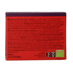 Your Organic Nature Runderbouillon helder zonder gist bio 66.00 Gram
