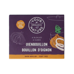 Your Organic Nature Uienbouillon zonder gist bio 6 Stuks