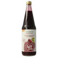 Luna E Terra Rode bietensap melkzuur demeter bio 700 Milliliter