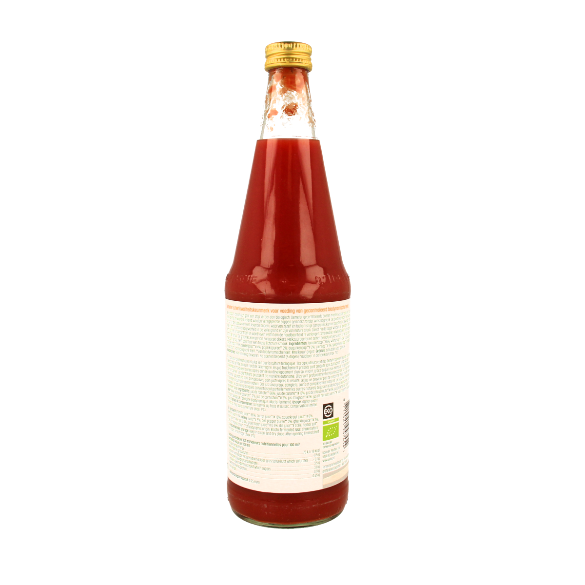 Luna E Terra Groentecocktail melkzuur bio dem 700.00 Milliliter