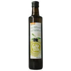 Luna E Terra Olijfolie Grieks extra vierge demeter bio 500 Milliliter