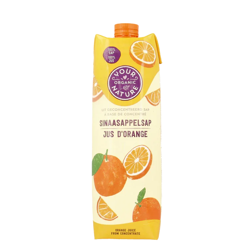 Your Organic Nature Sinaasappelsap bio 1 Liter