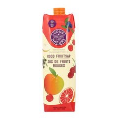 Your Organic Nature Rood fruit sap bio 1 Liter