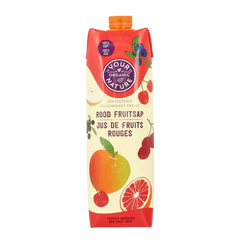 Your Organic Nature Rood fruit sap bio 1 Liter