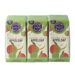 Your Organic Nature Appelsap bio 200ml 6 Stuks