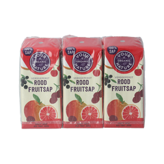 Your Organic Nature Rood fruitsap 200 ML bio 6.00 Stuks