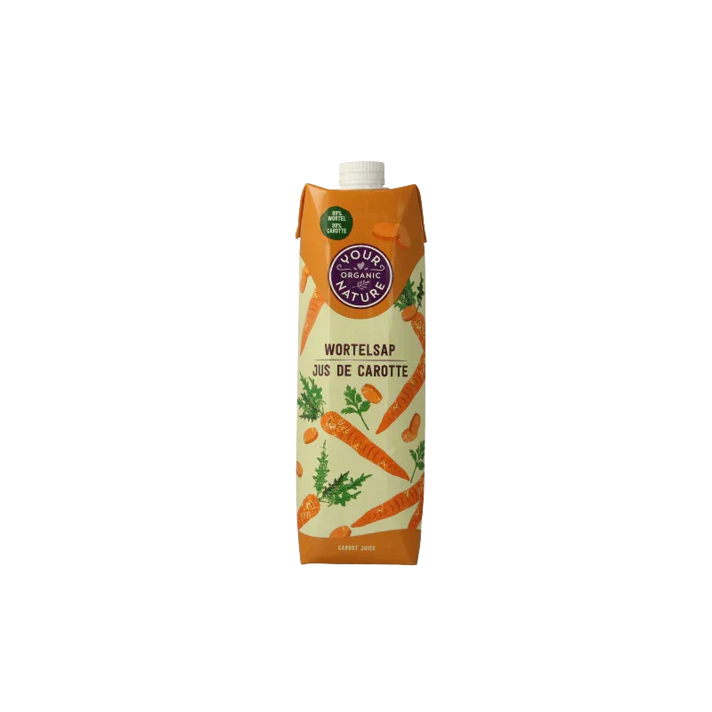 Your Organic Nature Wortelsap bio 1 Liter