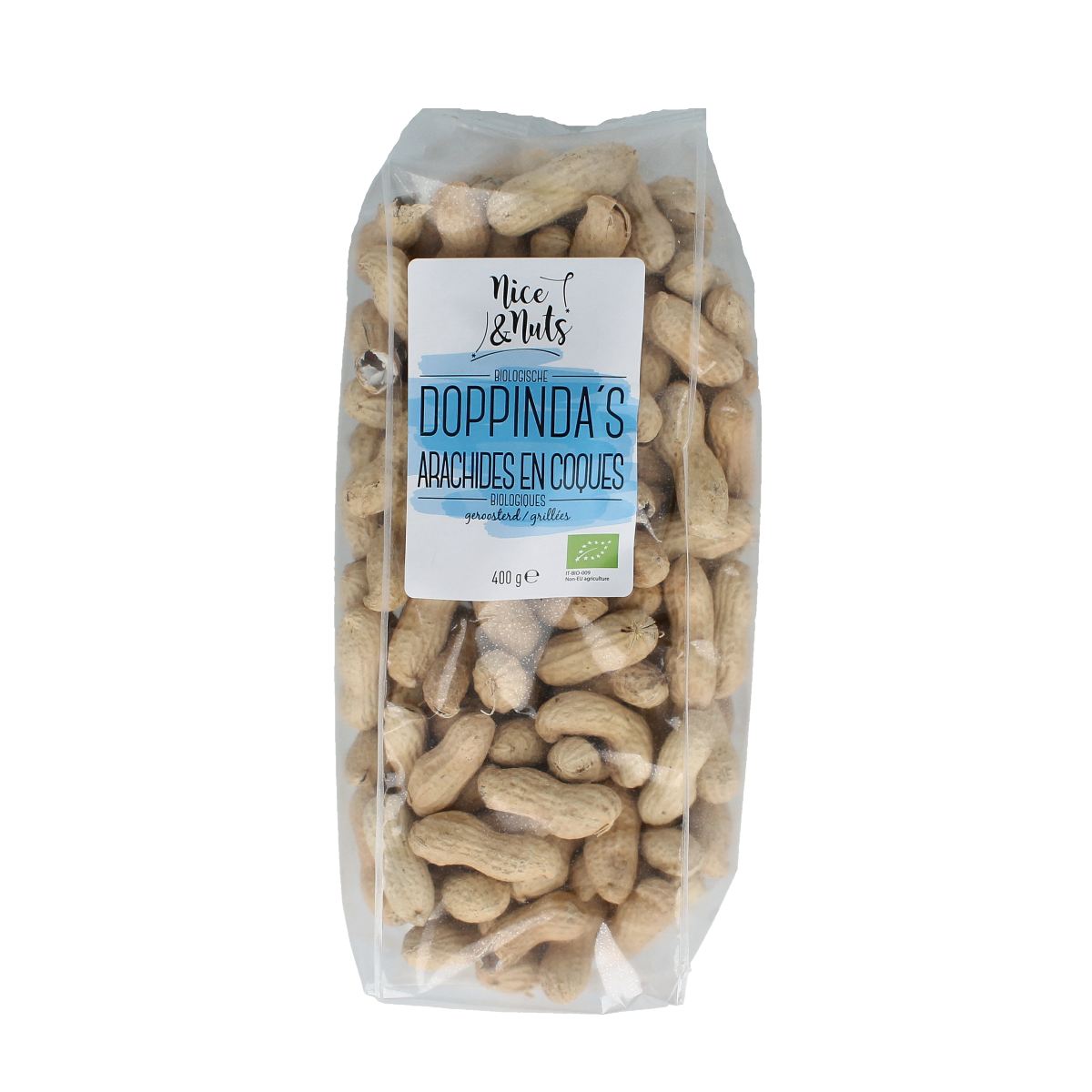 Nice & Nuts Doppinda's geroosterd bio 400.00 Gram