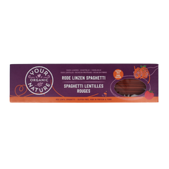 Your Organic Nature Spaghetti rode linzen bio 250.00 Gram