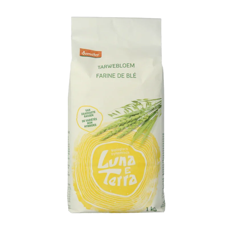 Luna E Terra Tarwebloem demeter bio 1 Kilogram