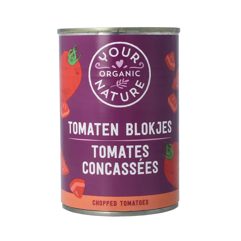 Your Organic Nature Tomatenblokjes bio 400 Gram