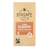 Biocafe Lungo capsules bio 20.00 Stuks