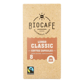 Biocafe Lungo capsules bio 20 Stuks