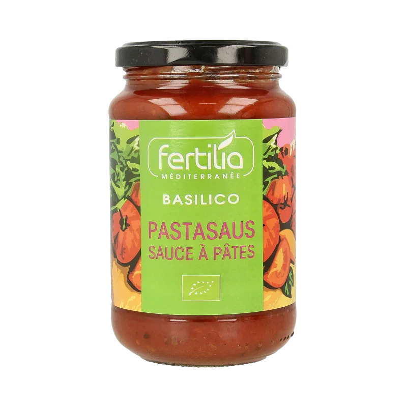 Fertilia Pastasaus basilico bio 350 Gram