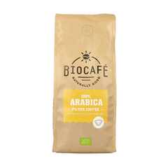 Biocafe Filterkoffie 100% arabica bio 250 Gram