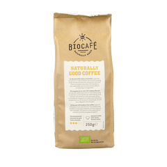 Biocafe Filterkoffie 100% arabica bio 250 Gram