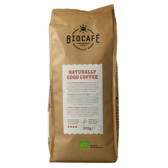 Biocafe Koffiebonen regular bio 500 Gram
