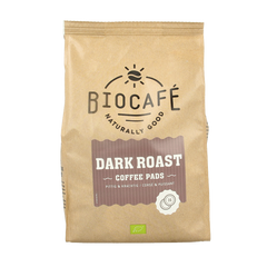 Biocafe Coffee pads dark roast bio 36 Stuks