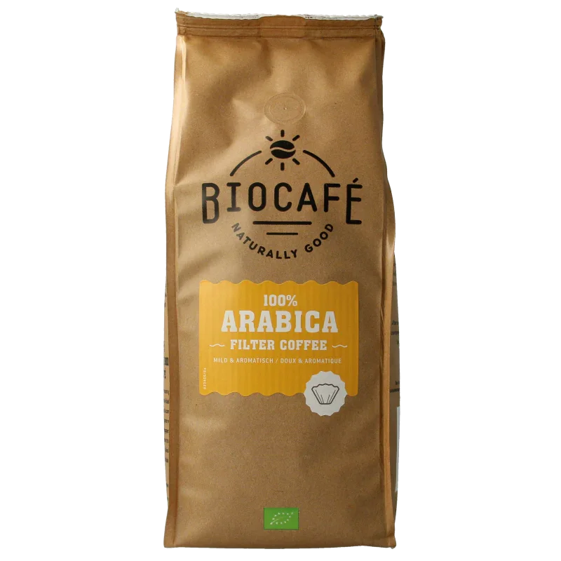 Biocafe Arabica gemalen bio 500 Gram