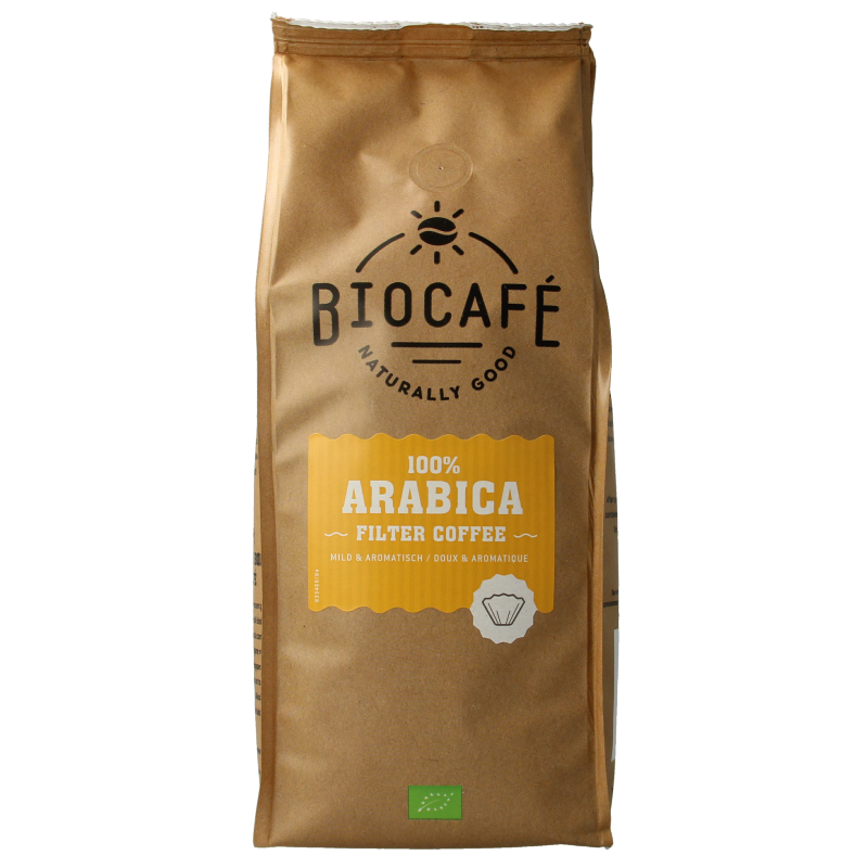 Biocafe Arabica gemalen bio 500 Gram