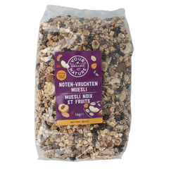 Your Organic Nature Muesli noten vruchten bio 1 Kilogram