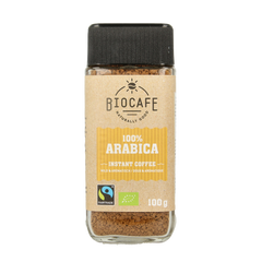 Biocafe Instant koffie bio 100.00 Gram