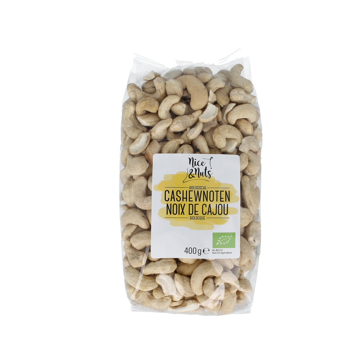 Nice & Nuts Cashewnoten bio 400.00 Gram