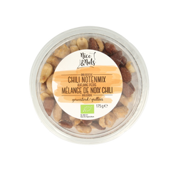 Nice & Nuts Chili notenmix met katjang pedis geroosterd bio 175.00 Gram