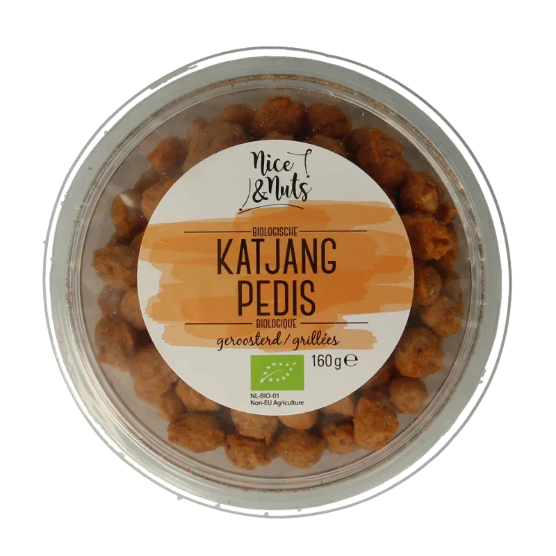 Nice & Nuts Pinda's met katjang pedis geroosterd bio 160 Gram