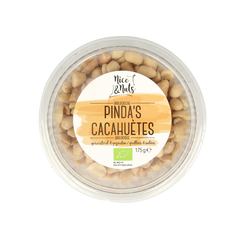 Nice & Nuts Pinda's met zeezout geroosterd bio 175 Gram