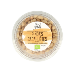 Nice & Nuts Pinda's met zeezout geroosterd bio 175.00 Gram