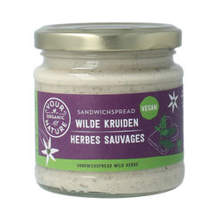 Your Organic Nature Sandwichspread wilde kruiden bio 180 Gram