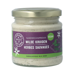 Your Organic Nature Sandwichspread wilde kruiden bio 180 Gram