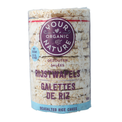 Your Organic Nature Rijstwafels gezouten bio 100.00 Gram