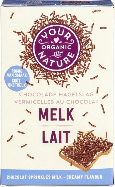 Your Organic Nature Hagelslag melk bio 225 Gram