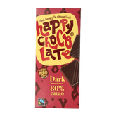 Happy Chocolate Puur 80% bio 85 Gram